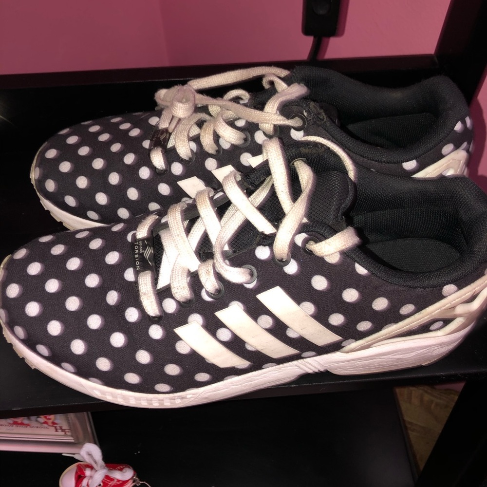 Polka Dot Addidas Shoes
